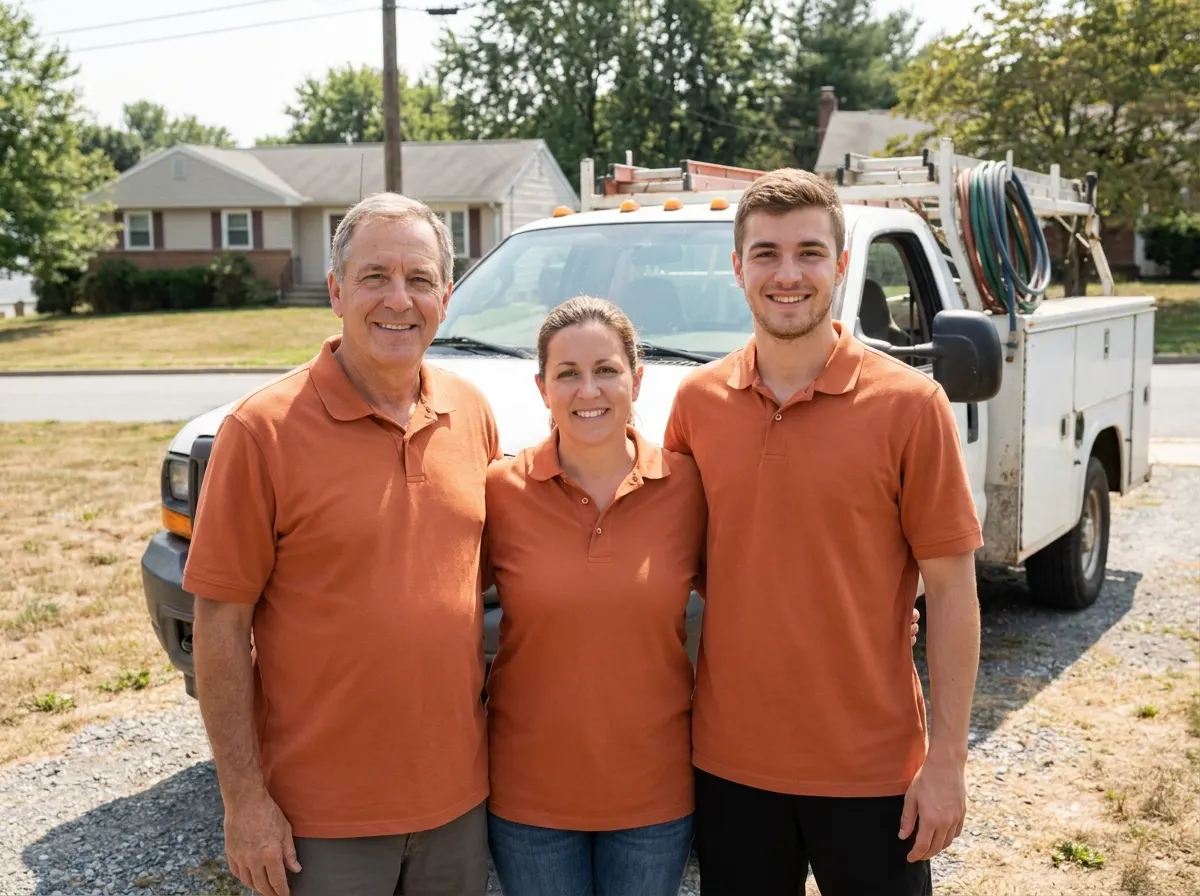 Trailhead Restroom Services portable toilet rentals team in Millersville, MD